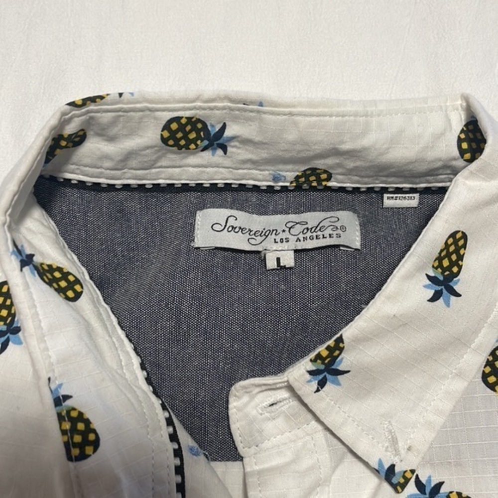 Sovereign‎ code pineapple button down - Picture 2 of 4